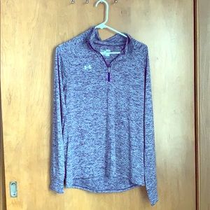 Under Armour Heat gear long sleeve pull over.